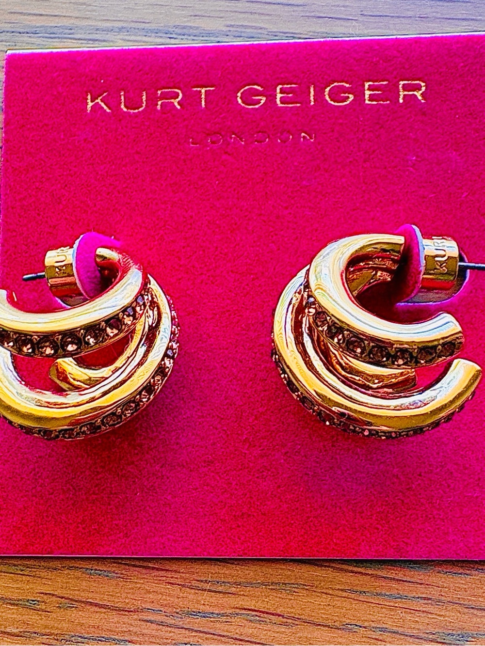 KURT GEIGER OF LONDON WOMENS EARRINGS